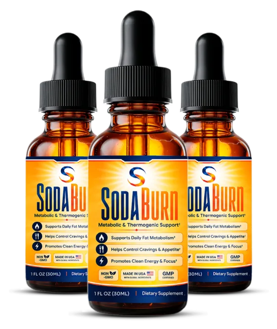 SodaBurn 3 bottle package
