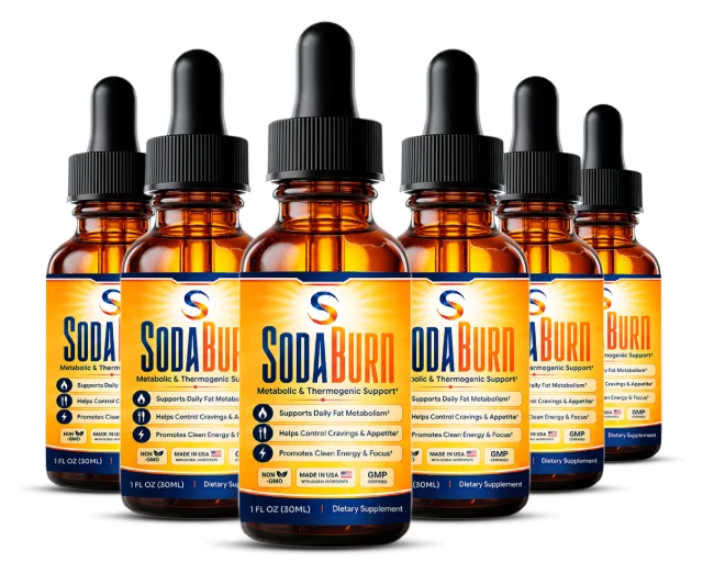 SodaBurn 6 bottle package